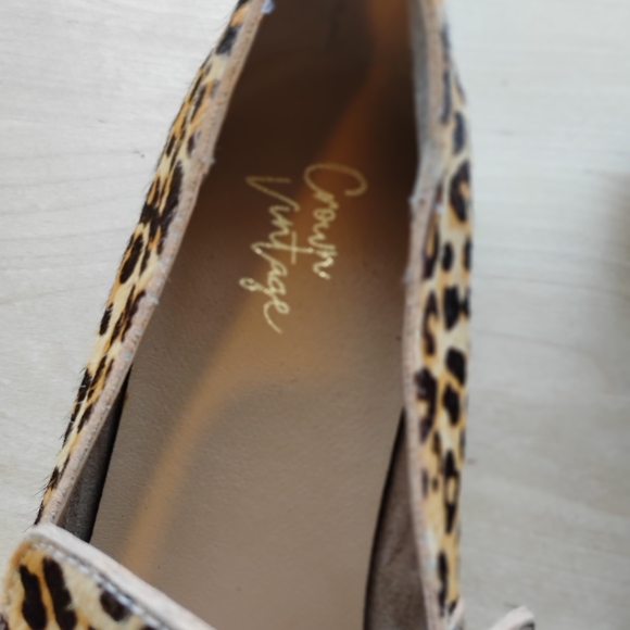 Crown Vintage Size 8 Calf Hair Loafers New without Box - Picture 6 of 11
